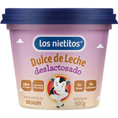 Dulce De Leche Los Nietitos Deslactosada 500Gr