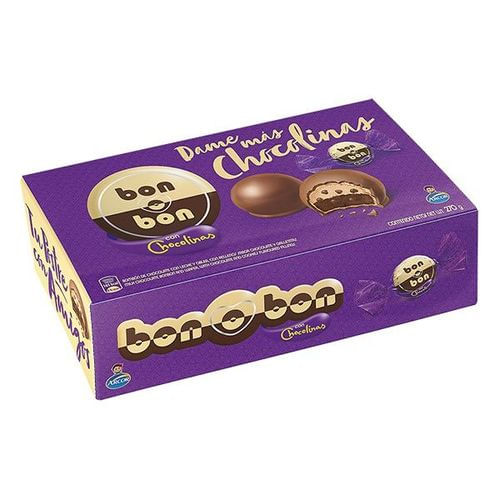 Bombonera Arcor Bon O Bon Chocolinas 270 g