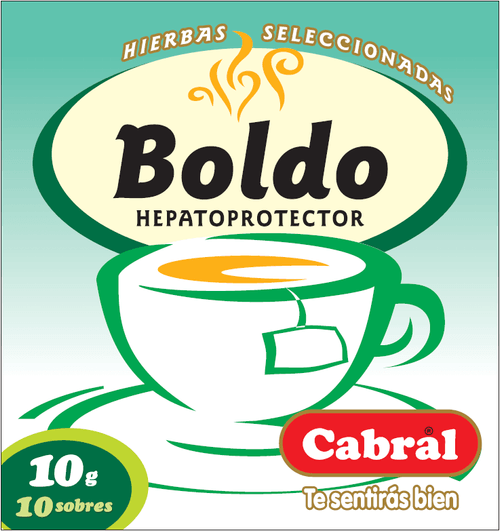 Te Cabral Boldo 10 Sobres