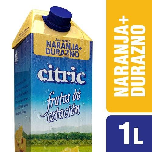 Jugo Citric Naranja-Durazno 1Lt