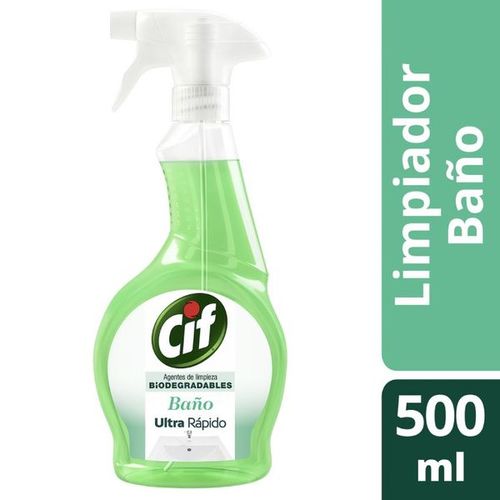 Limpiador Cif Baño Gatillo 500Ml Biodegradable