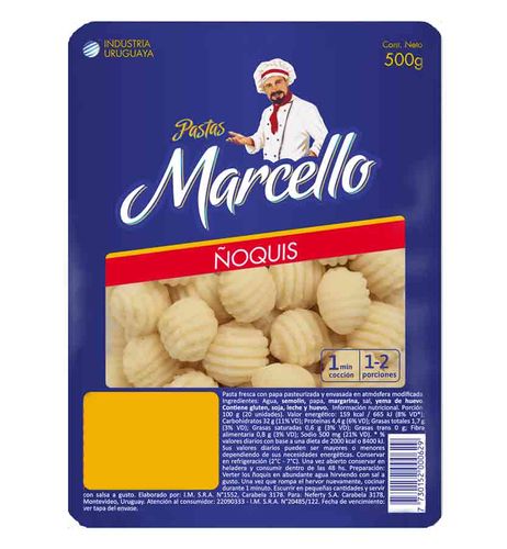Ñoquis Marcelo 500Gr