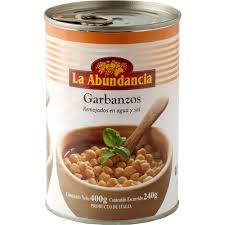 Garbanzo La Abundancia Lata 400Gr .