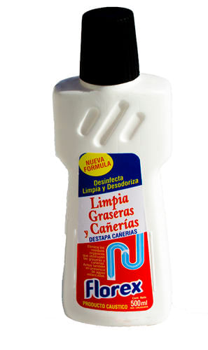 Limpiador Florex Graseras Y Cañerias 500Cc