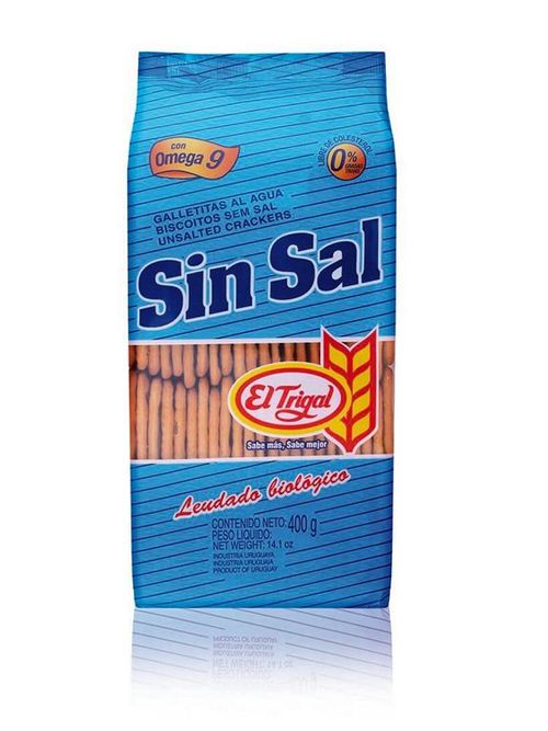 Galleta El Trigal Sin Sal 390Gr