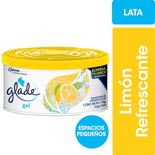 Aromatizante Glade Minigel Hogar Limon 70Gr