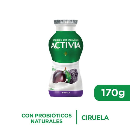 Yogur Activia Bebible Ciruela 170Gr