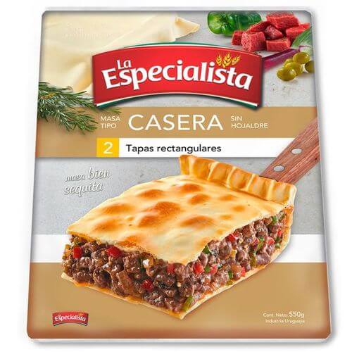 Tapa Fresca La Especialista Casera Rectangular