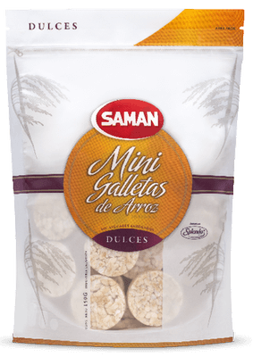 Galleta Saman Arroz Mini Dulce 150Gr