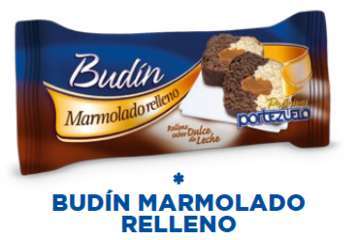 Budin Portezuelo Relleno Marmolado Con Dulce De Leche