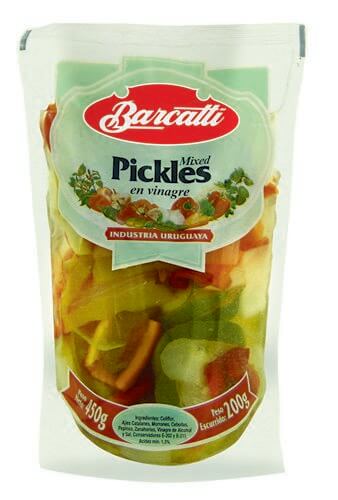 Pickles Barcatti Mixed Sachet 200Gr