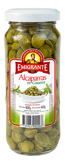 Alcaparra Emigrante Frasco 60Gr