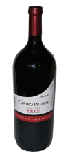 Vino Vudu Cuatro Piedras Rosado 1.5Lt .
