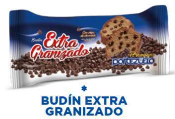 Budin Portezuelo Extra Granizado 250 g