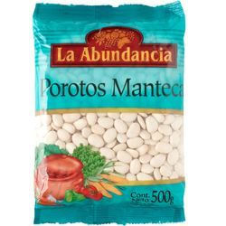 Porotos La Abundancia Manteca 500Gr .