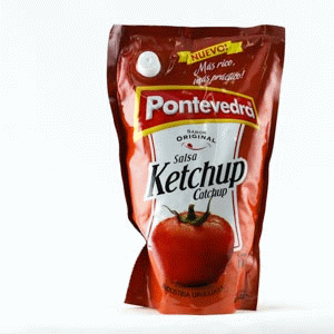 Ketchup Pontevedra 1Kg Con Tapon