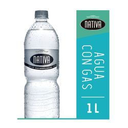 Agua Nativa Con Gas Descartable 1Lt