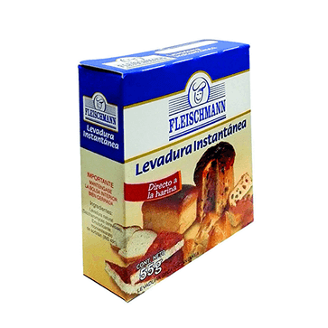 Levadura Fleischmann Seca Instantanea 50Gr