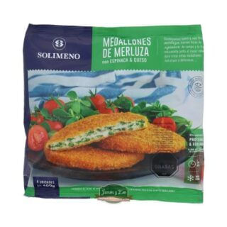 Medallones Solimeno Merluza Con Espinaca Y Queso 400Gr