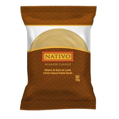 Alfajor Nativo Surtido Blanco 80Gr Edicion Especial