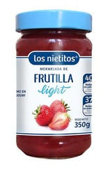 Mermelada Los Nietitos Light Frutilla 350Gr Sin Conservantes