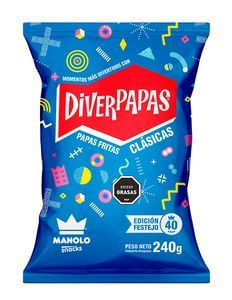 Papas Fritas Diverpapas 240 Grs