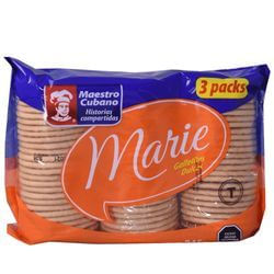 Galleta Maestro Cubano Marie 345Gr
