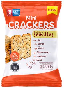 Galleta Maestro Cubano Semillas Mini 300Gr