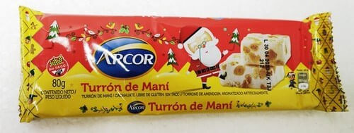 Turron Arcor Mani 80Gr