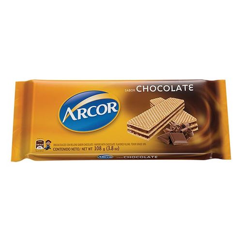 Galleta Arcor Wafer Chocolate 108 g