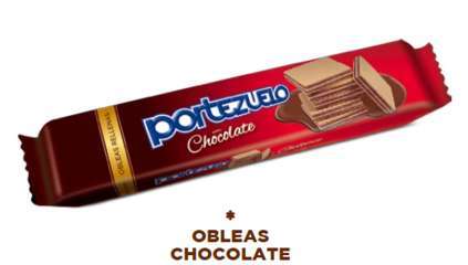 Galleta Portezuelo Chocolate Oblea 125Gr