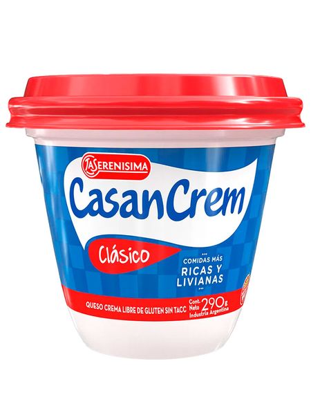Queso Casancrem Entero Crema Pote 290Gr