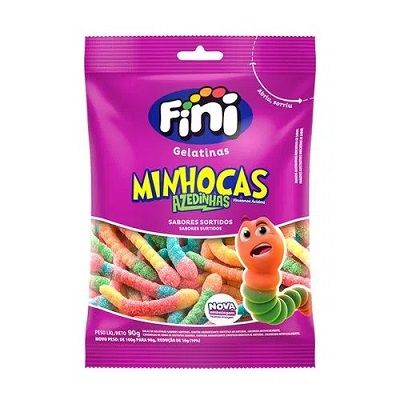 Gelatinas Fini Gusano Pica 90Gr