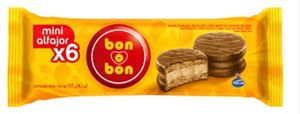 Alfajor Bon O Bon Mini Pack X 6 117 Gr