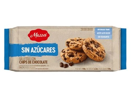 Galletas Mazzei Cookie Con Chispas De Chocolate 110Gr Sin Az