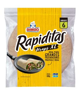 Tortilla Bimbo Rapiditas Maxi 6Un