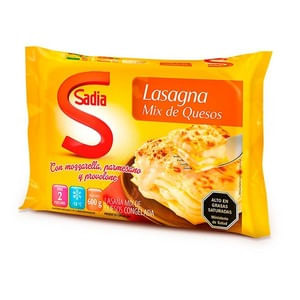 Lasagña Sadia Mix De Quesos 600Gr