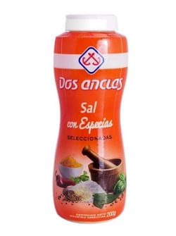 Sal Dos Anclas Especias 200Gr Salero