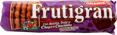 Galleta Frutigran Avena Con Chocolate 225Gr