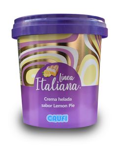 Helado Crufi 500Ml Linea Italiana Lemon Pie