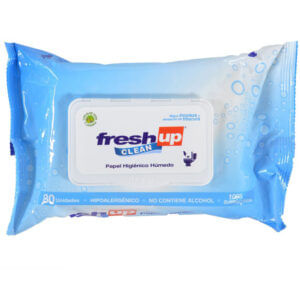 Toallas Fresh Up Humedas Clean 80Un