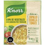 Sopa Knorr Vegetal Con Pasta Tricolor 107.5Gr