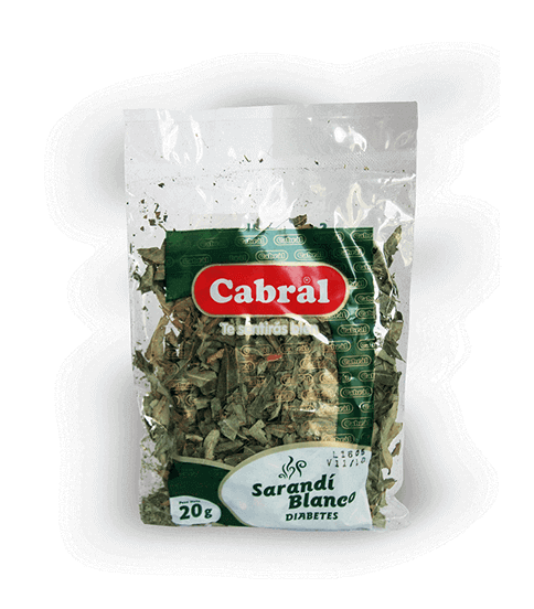 Te Cabral Sarandi Blanco Bolsa 20Gr