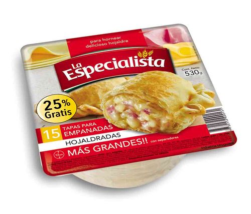 Tapa Para Empanada La Especialista Horno 15Un