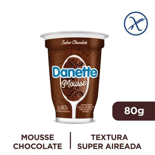 Postre Danette Mousse Chocolate 80Gr