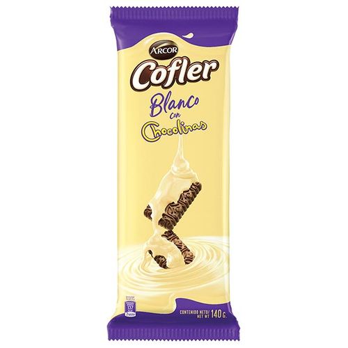 Chocolate Cofler Tableta Chocolinas 140Gr