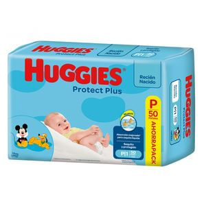 Pañal Huggies Prot Plus P 50Un Ahorro