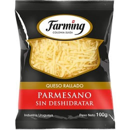 Queso Rallado Farming Parmesano Hebras 100 g