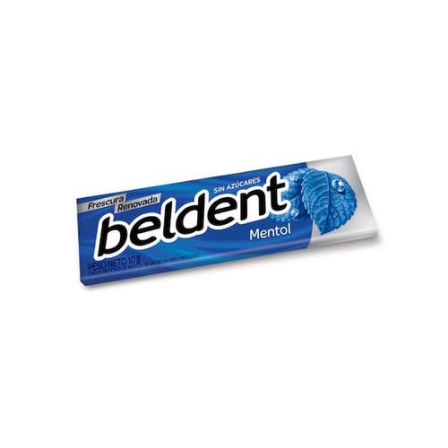 Chicle Beldent Mentol 10Gr