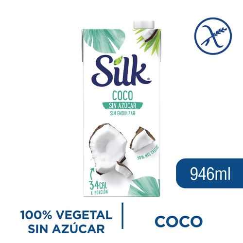 Leche Silk De Coco Sin Azucar 946ml